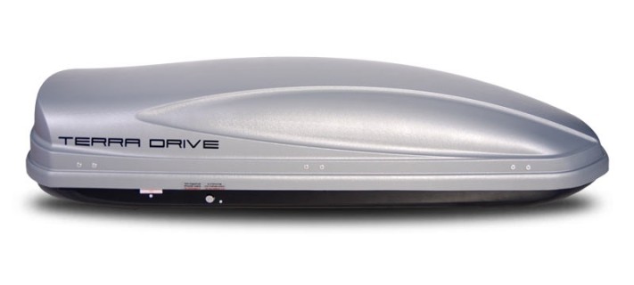Car roof box - TERRA DRIVE 480, grey