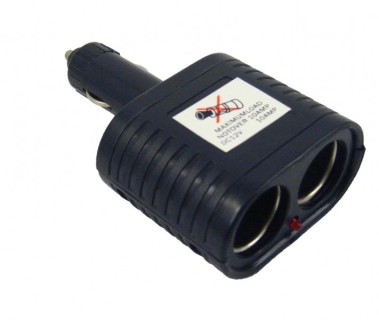 Cigarette lighter splitter, 12V (2х) 