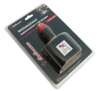 Cigarette lighter splitter, 12V (2х) 