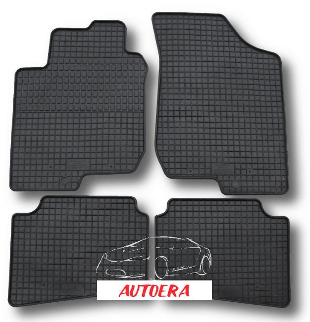 Rubber floor mats set Hyundai i30 (2006-2012)/ Kia Ceed (2007-2012)