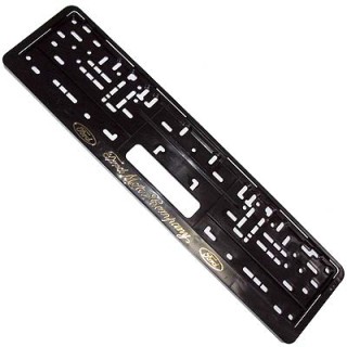 Relief number plate holder - FORD