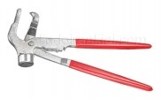 Wheel balance weight pliers