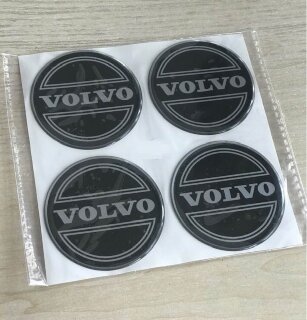 ALLOY WHEEL TRIM CENTRE CAP DECAL LOGO Volvo 50MM