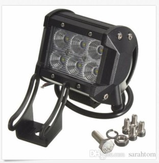 6LED prozektors, 9-30V, 18W  