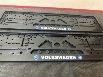 2pcx x Plate number holder - Volkswagen 