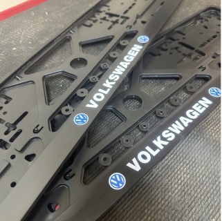 2pcx x Plate number holder - Volkswagen 