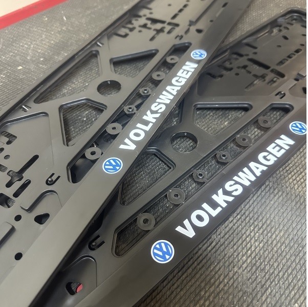 2pcx x Plate number holder - Volkswagen 