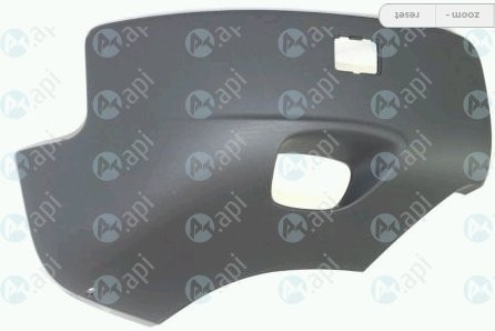 Front bumber corner Volvo XC90 (2002-2006), left