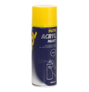 Silver paint - Mannol, 450ml.