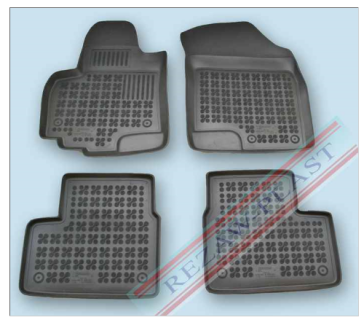 Rubber floor mat  set  Suzuku Swift (2007-) with edges
