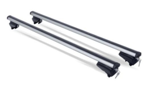 Roof mount (roof with intergrated railings), L=120cm, with keys