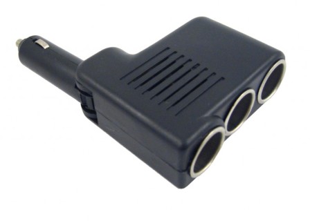 Cigarette lighter splitter, 12V (3х)