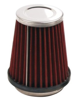 Sport air filter - RED, max. d-74mm