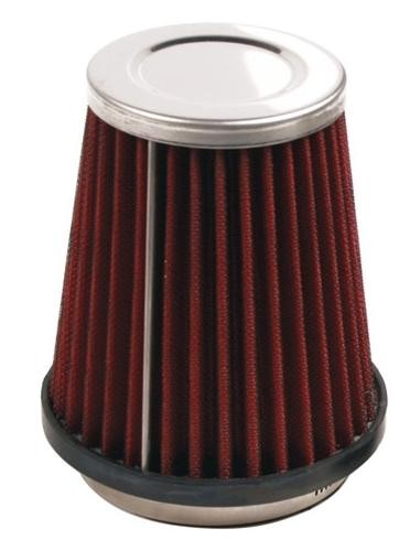 Sport air filter - RED, max. d-74mm