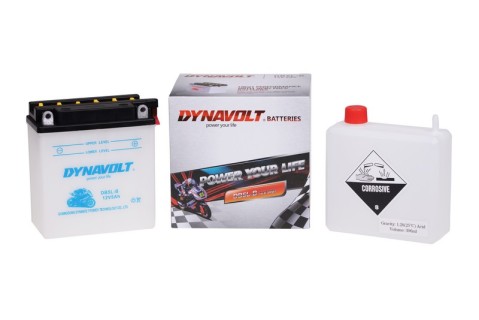 Moto battery Dynavolt 5А, 12V