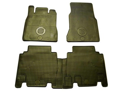 Rubber floor mats set Mercedes A-klasa W168 (2000-2005)
