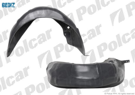 Rear inner fender Mazda 6 (2002-2007), right