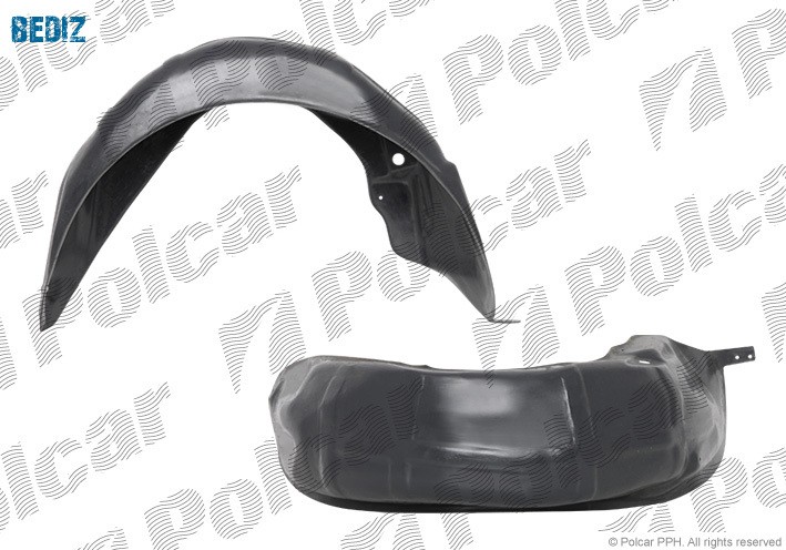 Rear inner fender Mazda 6 (2002-2007), right