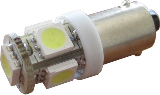 5LED bulb , 5W, 12V 