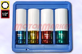 Alloy wheel montage/demontage pneumo set 