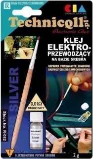 TECHNICQLL ELECTRONIC GLUE ELECTRO CONDUCTING ELECTRIC CURRENT CAR REAR WINDOW, 2g.