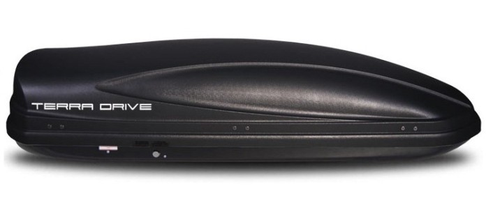 Car roof box - TERRA DRIVE 480, black