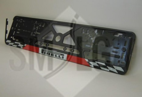 Plate number holder - Pirelli