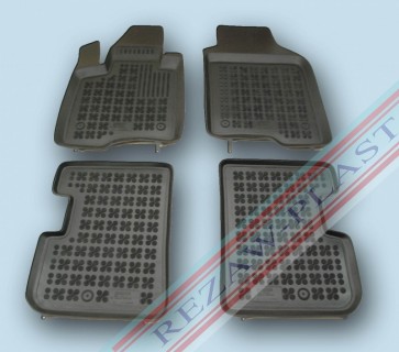 Rubber floor mats set Fiat Panda (2012-), vanniņas