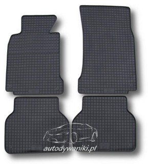 Rubber floor mats set BMW Serie 7 E38 (06/1994-10/2001)