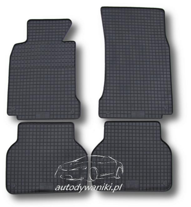 Rubber floor mats set BMW Serie 7 E38 (06/1994-10/2001)