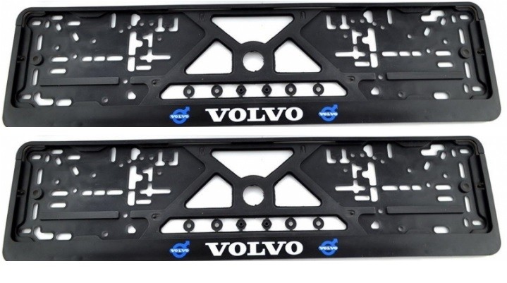 2pcs x Plate number holder - Volvo