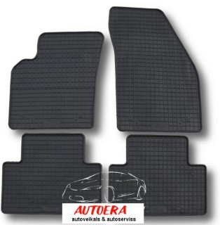 Rubber floor mats set Volvo S40/V50 (2004-2012); C30 (2007-2012)