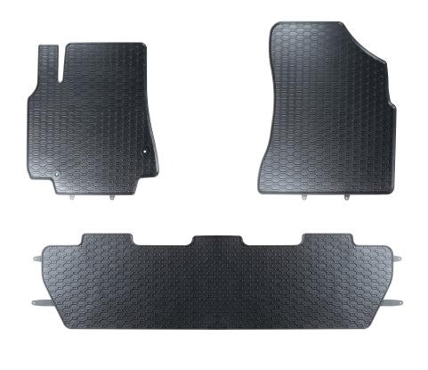 Rubber floor mat set Peugeot Partner (2008-)/Citroen Berlingo (2008-)
