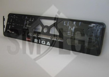 Plate number holder - Rīga