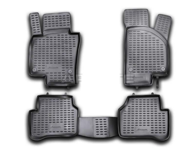 Rubber floor mats set   VW Passat B7 (2011-2015)
