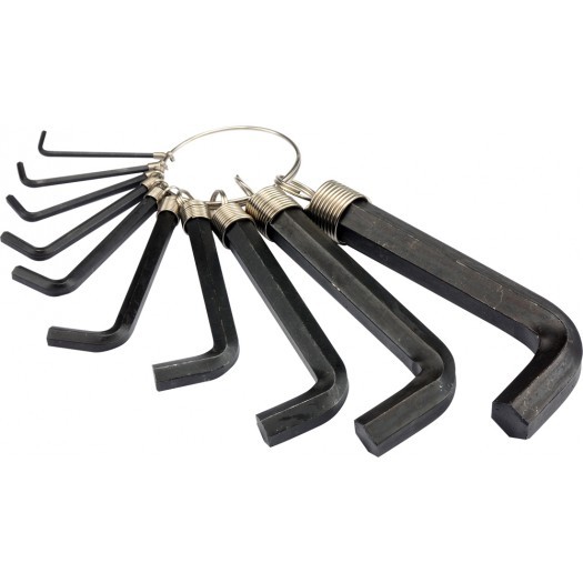 Hex key set, 10gb.