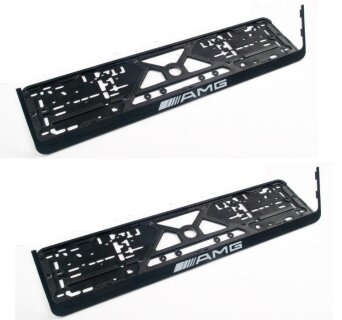 2pcs x Plate number holder - AMG 