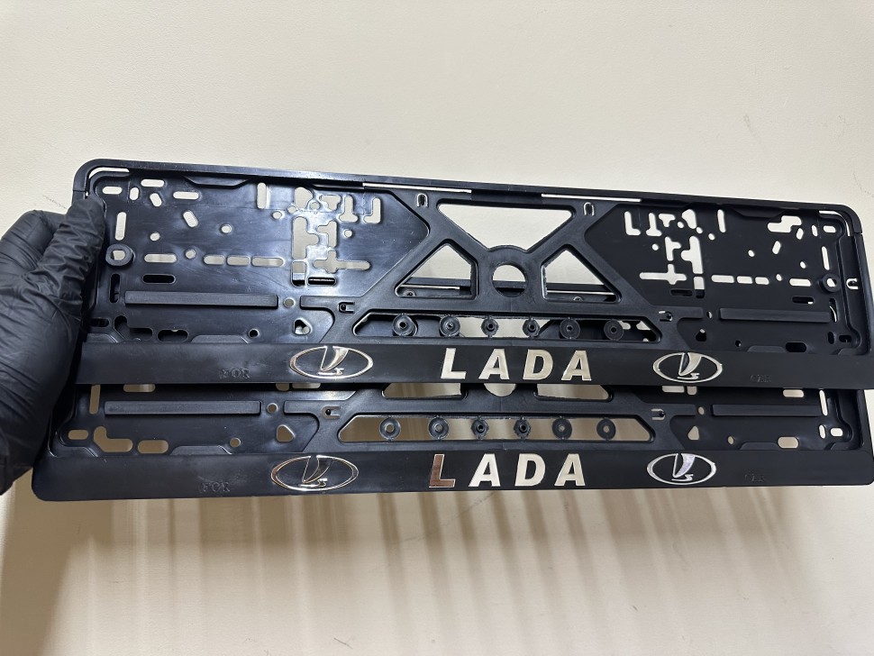 2pcs x 3D Plate number holder - LADA