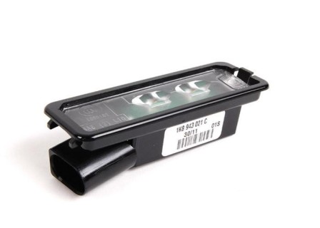 License plate holder VW Golf VI, Golf VII / Passat B7 SALOON (2010-2014) 