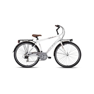 Mens byke DRAG GLIDE Daily 19", balts