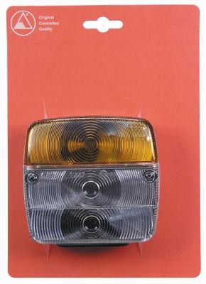Reflector red/yellow 103x108x52mm 