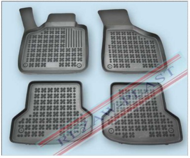 Rubber floor mat set Audi A3 (2003-2012) with edges