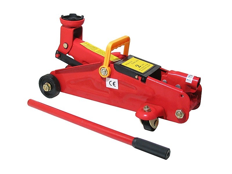 Hydraulic Lift jack on wheels, 2500kg.