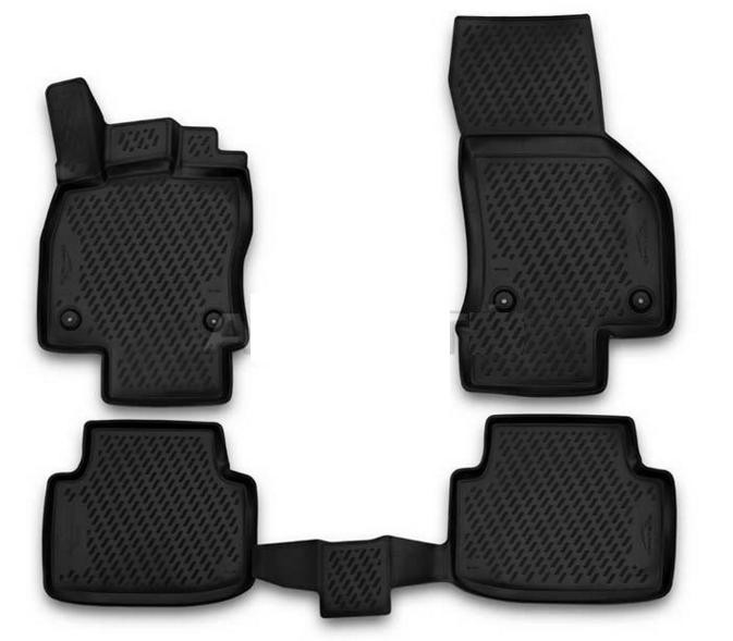 Rubber floor mats set   VW Passat B8 (2015-2022)