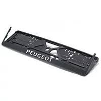 3D number plate holder - PEUGEOT