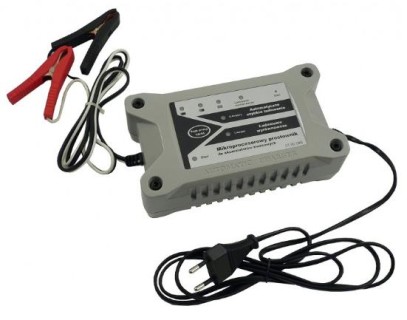 Impulse battery charger 12V, 2A