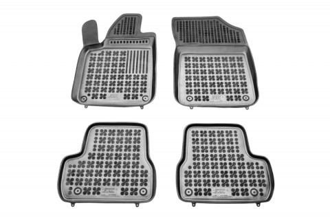 Rubber floor mat set  Citroen DS3 (2009-2017) with edges