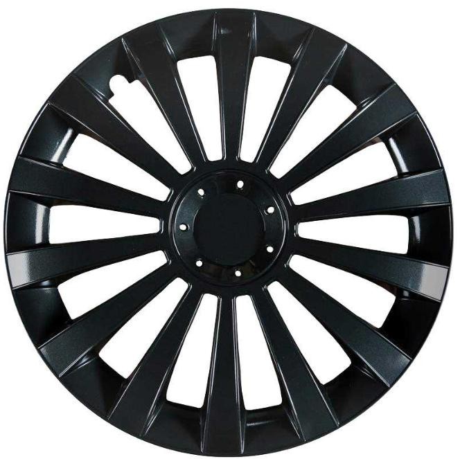 Hubcap set  Meridian-Black, 15