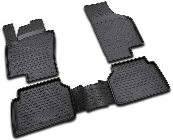 Rubber floor mats set   VW Tiguan (2007-2016)