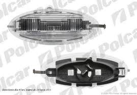 License plate light Opel ASTRA G (1998-08.2009)
